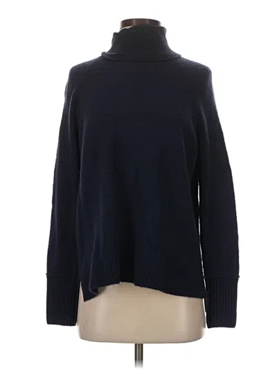 Pre-owned Jcrew Turtleneck Sweater In Blue
