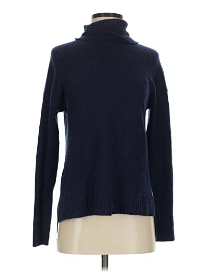 Pre-owned Jcrew Turtleneck Sweater In Blue