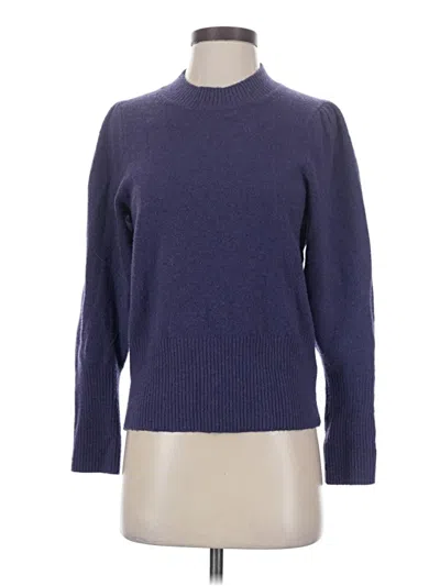 Pre-owned Jcrew Turtleneck Sweater In Blue