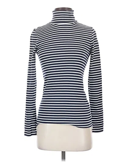 Pre-owned Jcrew Turtleneck Sweater In Blue