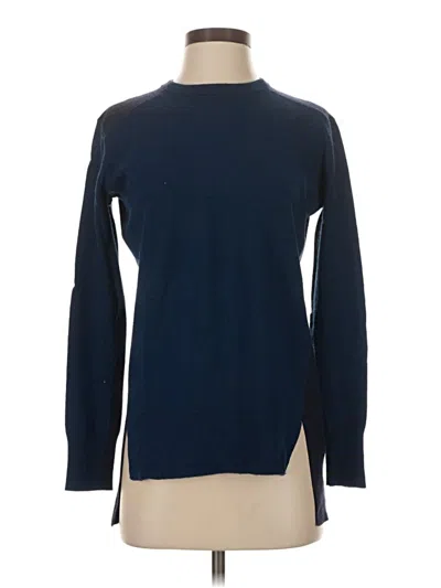 Pre-owned Jcrew Turtleneck Sweater In Blue