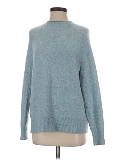 Pre-owned Jcrew Turtleneck Sweater In Blue