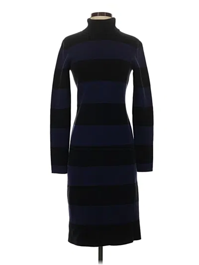 Pre-owned Jcrew Turtleneck Sweater In Blue