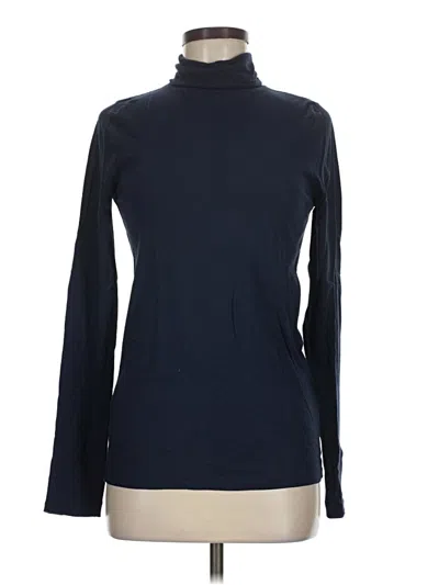 Pre-owned Jcrew Turtleneck Sweater In Blue