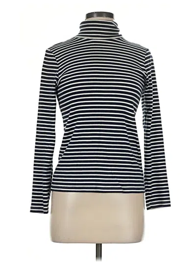 Pre-owned Jcrew Turtleneck Sweater In Blue