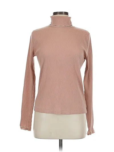 Pre-owned Jcrew Turtleneck Sweater In Brown