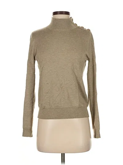 Pre-owned Jcrew Turtleneck Sweater In Brown