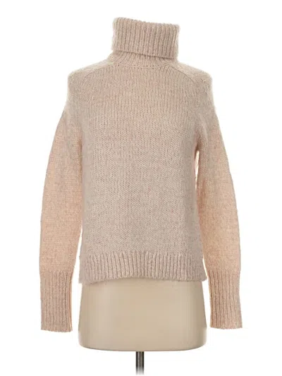 Pre-owned Jcrew Turtleneck Sweater In Brown