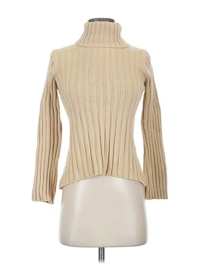 Pre-owned Jcrew Turtleneck Sweater In Brown