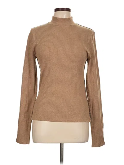 Pre-owned Jcrew Turtleneck Sweater In Brown