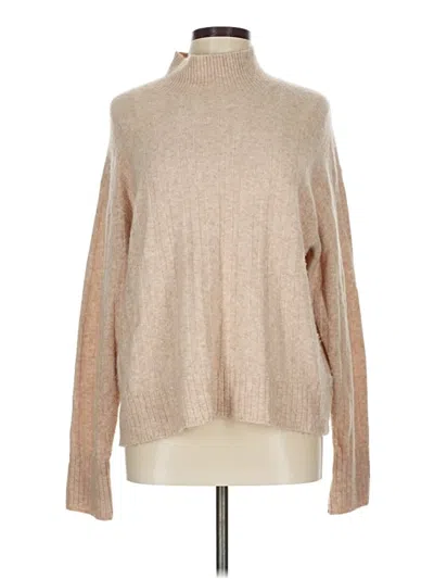 Pre-owned Jcrew Turtleneck Sweater In Brown