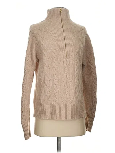 Pre-owned Jcrew Turtleneck Sweater In Brown