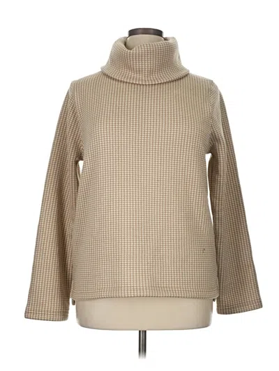 Pre-owned Jcrew Turtleneck Sweater In Brown