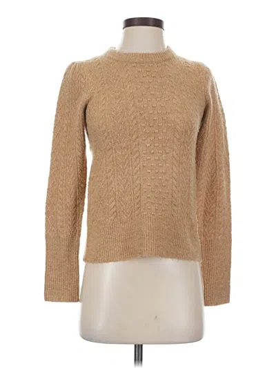 Pre-owned Jcrew Turtleneck Sweater In Brown
