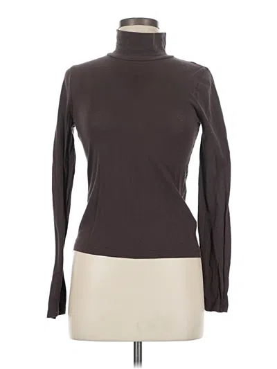 Pre-owned Jcrew Turtleneck Sweater In Brown