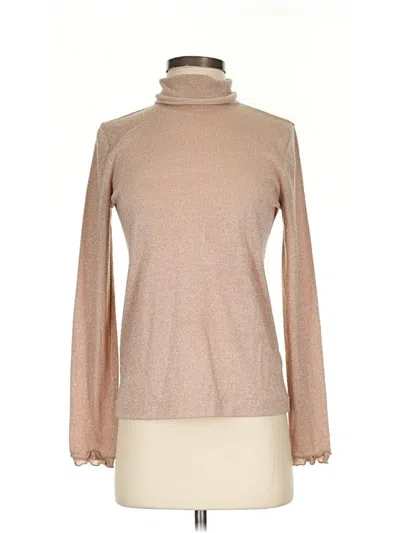 Pre-owned Jcrew Turtleneck Sweater In Brown