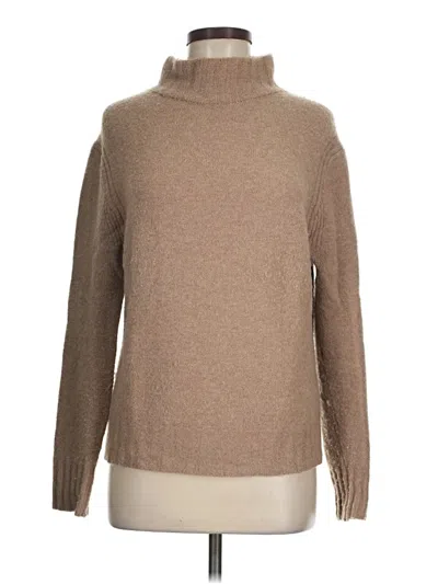 Pre-owned Jcrew Turtleneck Sweater In Brown