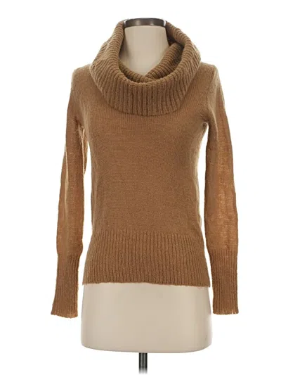 Pre-owned Jcrew Turtleneck Sweater In Brown