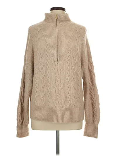 Pre-owned Jcrew Turtleneck Sweater In Brown