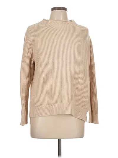 Pre-owned Jcrew Turtleneck Sweater In Brown