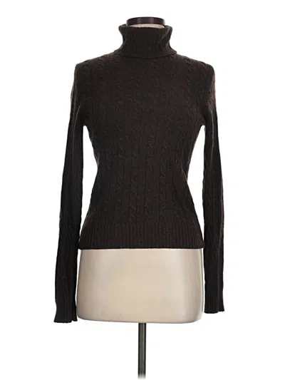 Pre-owned Jcrew Turtleneck Sweater In Brown
