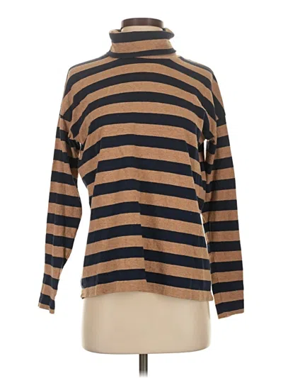 Pre-owned Jcrew Turtleneck Sweater In Brown