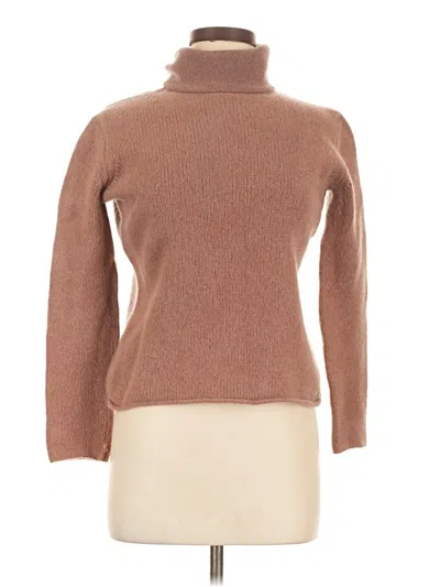 Pre-owned Jcrew Turtleneck Sweater In Brown