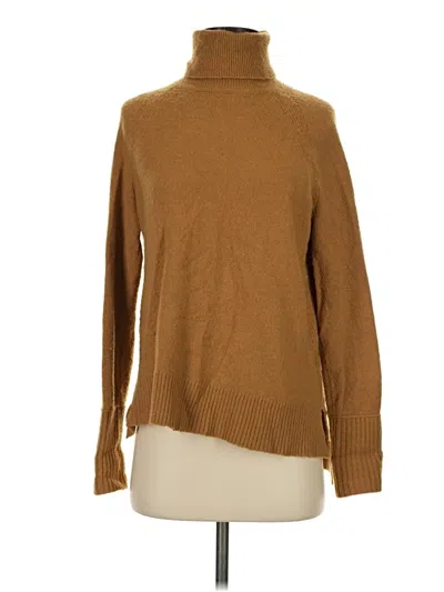Pre-owned Jcrew Turtleneck Sweater In Brown
