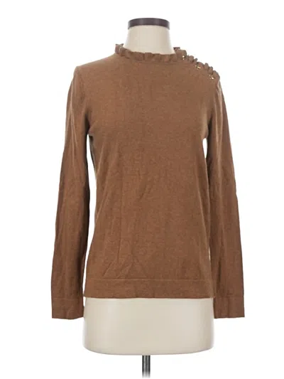 Pre-owned Jcrew Turtleneck Sweater In Brown