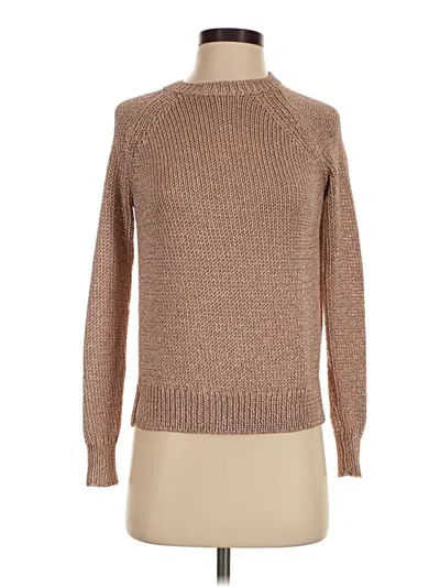 Pre-owned Jcrew Turtleneck Sweater In Brown