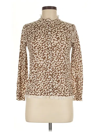 Pre-owned Jcrew Turtleneck Sweater In Brown