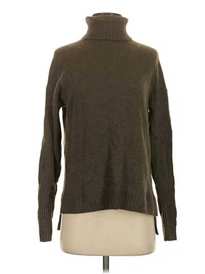 Pre-owned Jcrew Turtleneck Sweater In Brown