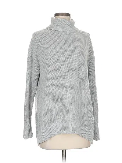 Pre-owned Jcrew Turtleneck Sweater In Gray