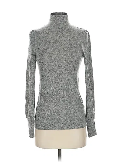 Pre-owned Jcrew Turtleneck Sweater In Gray