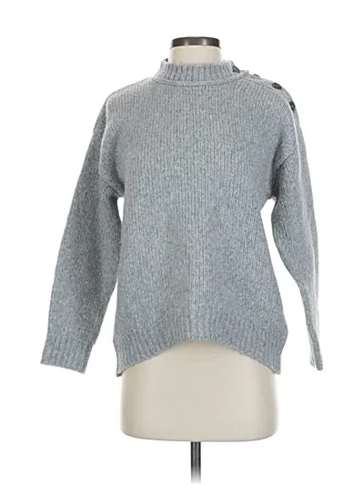 Pre-owned Jcrew Turtleneck Sweater In Gray