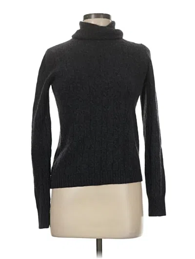 Pre-owned Jcrew Turtleneck Sweater In Gray