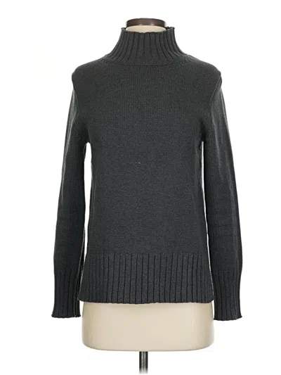 Pre-owned Jcrew Turtleneck Sweater In Gray