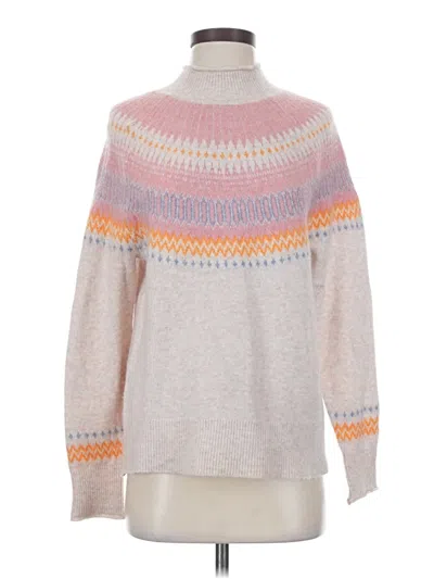 Pre-owned Jcrew Turtleneck Sweater In Gray