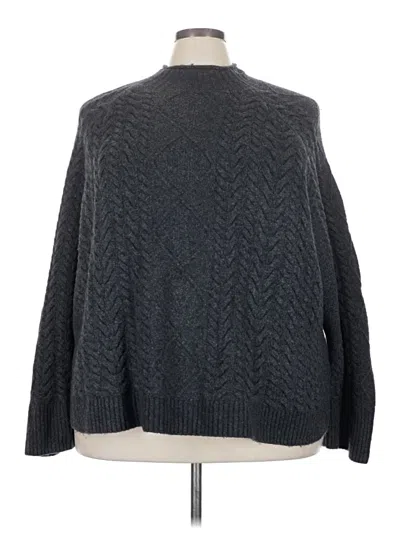 Pre-owned Jcrew Turtleneck Sweater In Gray