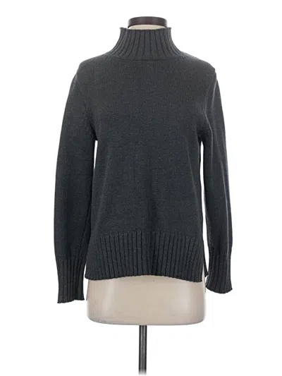 Pre-owned Jcrew Turtleneck Sweater In Gray