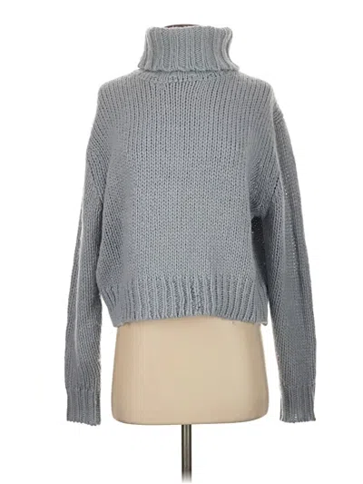 Pre-owned Jcrew Turtleneck Sweater In Gray