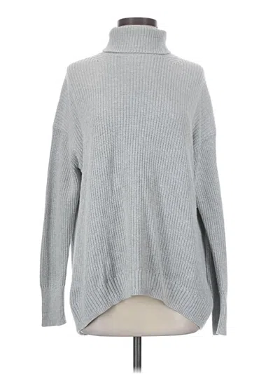 Pre-owned Jcrew Turtleneck Sweater In Gray