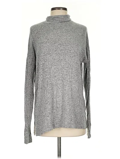 Pre-owned Jcrew Turtleneck Sweater In Gray