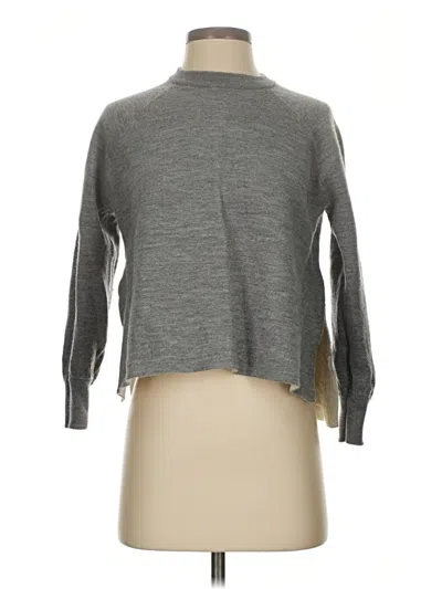 Pre-owned Jcrew Turtleneck Sweater In Gray