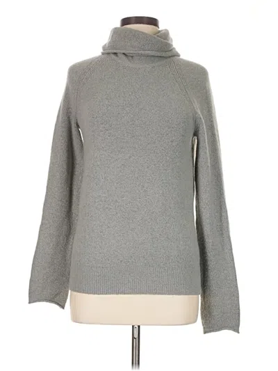 Pre-owned Jcrew Turtleneck Sweater In Gray