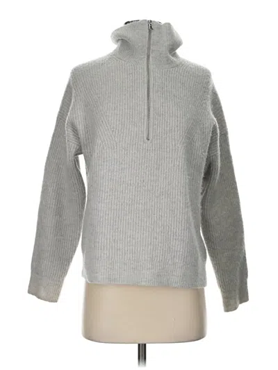 Pre-owned Jcrew Turtleneck Sweater In Gray