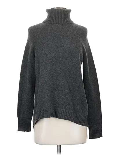 Pre-owned Jcrew Turtleneck Sweater In Gray
