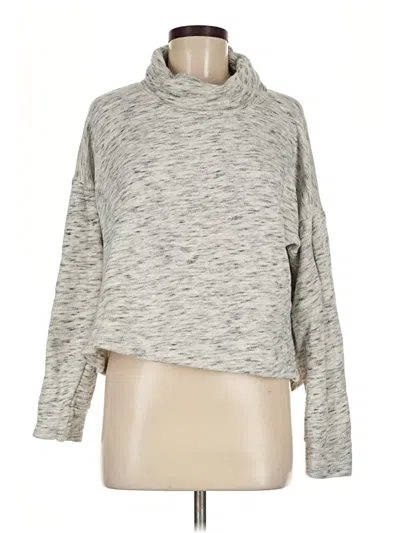 Pre-owned Jcrew Turtleneck Sweater In Gray