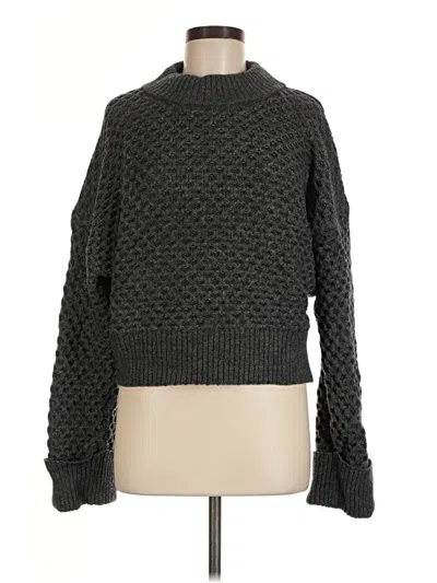 Pre-owned Jcrew Turtleneck Sweater In Gray