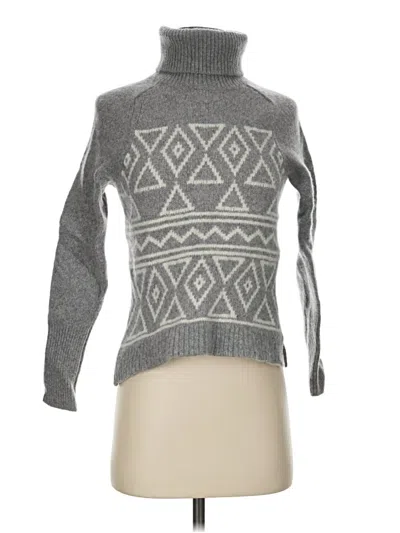 Pre-owned Jcrew Turtleneck Sweater In Gray